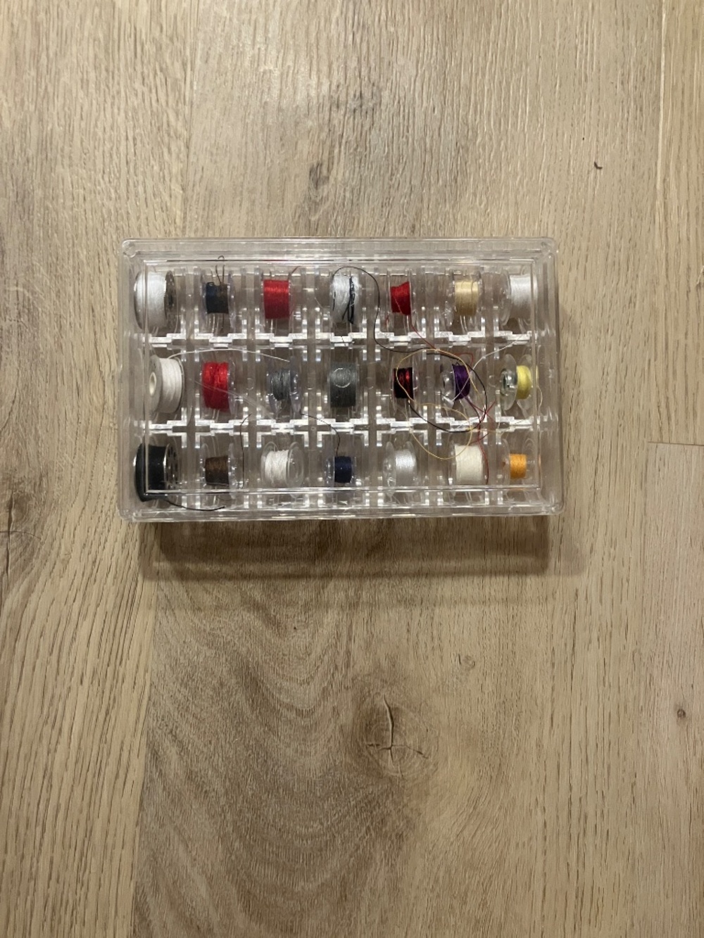 Versatile Storage Case with Sewing Thread & Notions Kit - Picture 6 of 8
